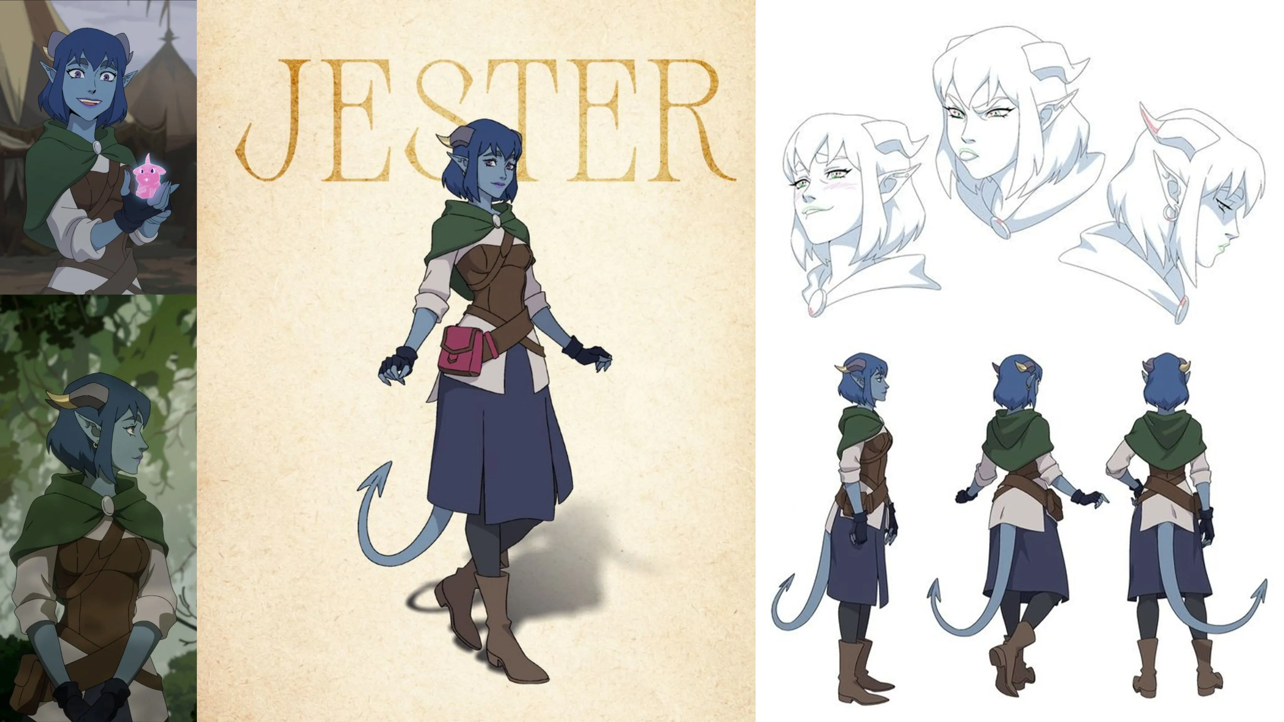 01 · Concept — Character sheet — concept and turnaround.