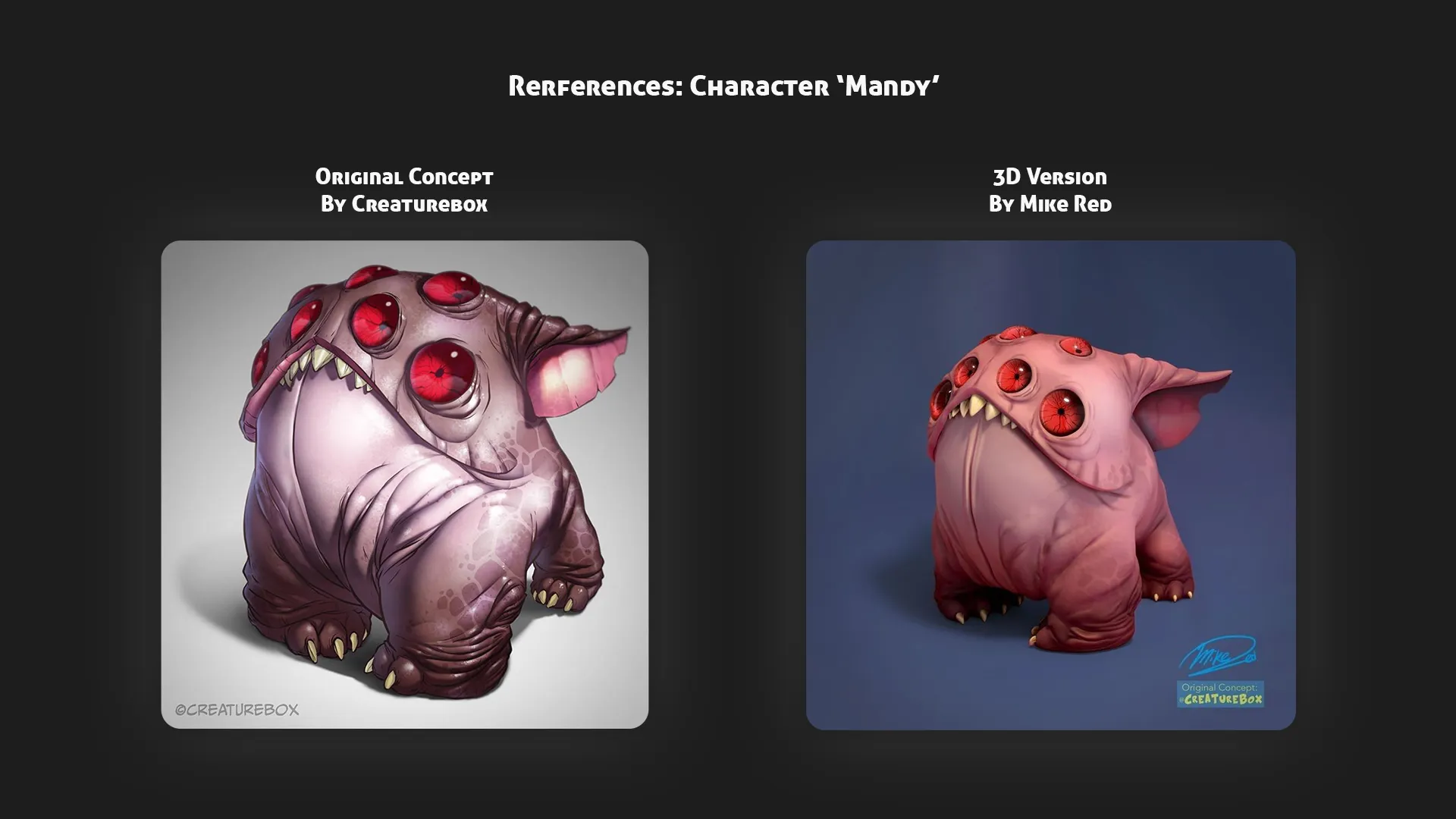 01 · Original Concept (by CreatureBox)