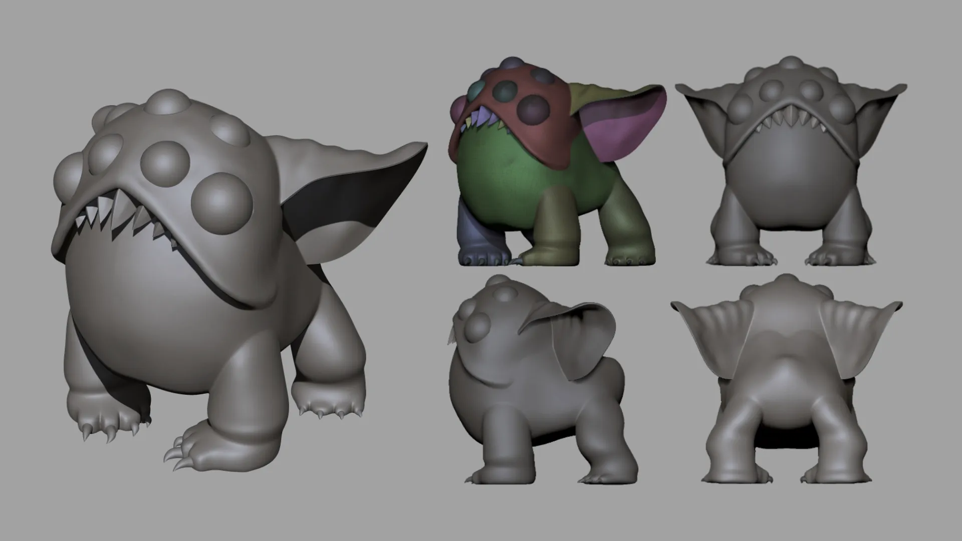 02 · Sculpt — Primary forms.